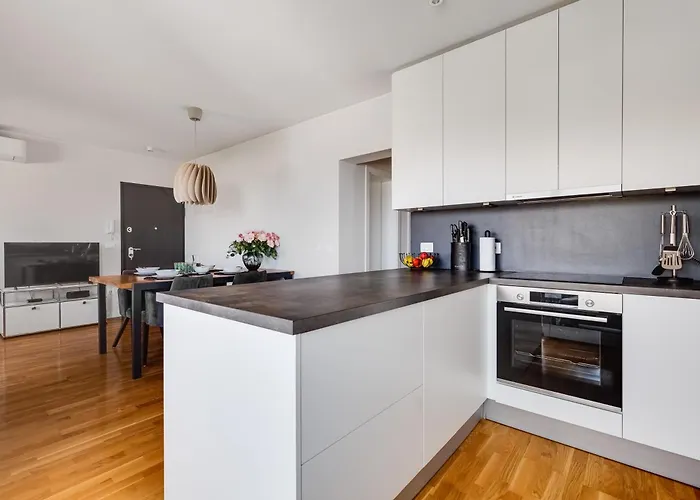 Spacious Two Bedroom With Roof Terrace, Borik Zadar